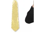 zestaw akcesoriow na sylwestra nowy rok karnawal gold glam kapelusz krawat okulary zloty