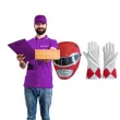 zestaw akcesoriow power rangers czerwony maska rekawiczki disguise rozm un dzieciecy