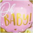 zestaw balonow foliowych oh baby baby shower girl jix 22 5 szt