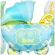 zestaw balonow its a boy baby boy wozek niebieski godan 5 szt shp