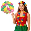 zestaw balonow na impreze w stylu aloha hawajska 20 sztuk kolorowych balonow