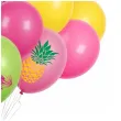 zestaw balonow na impreze w stylu aloha hawajska 20 sztuk kolorowych balonow