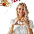 zestaw balonow na walentynki czerwone serca z napisem i love you