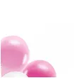 zestaw balonow roczek dziewczynki rozowy partydeco 9 szt