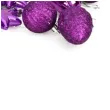 zestaw bombek swiateczny mix 12 fioletowy arpex