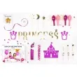 zestaw dekoracji princess party partydeco