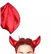 zestaw dodatkow do stroju diabla na halloween i karnawal rogi skrzydla ogon szatana