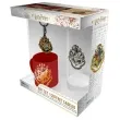 zestaw harry potter hogwart kubek szklanka wisiorek abysse 3 szt
