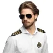 zestaw kapitan okulary odznaka pagony boland