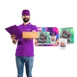 zestaw kubek kartka 3d super mama bgtech 300 ml