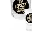 zestaw naczyn 2 szklanki i kieliszek na lepszy na gorszy na kazdy dzien bgtech 3 szt