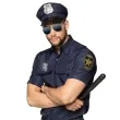 zestaw policjant czapka okulary odznaka palka boland