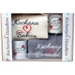 zestaw prezentowy reczniki kubki dla babci i dziadka giftmania