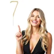 zimne ognie cyfra 7 zlota partypal 16 cm