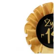 zloty kotylion na 18 urodziny zycie zaczyna sie po 18 pin przypinka odznaka glamour