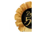 zloty kotylion na 50 urodziny zycie zaczyna sie po 50 pin przypinka odznaka glamour