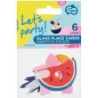 znaczniki na kieliszki summer lets party godan 6 szt